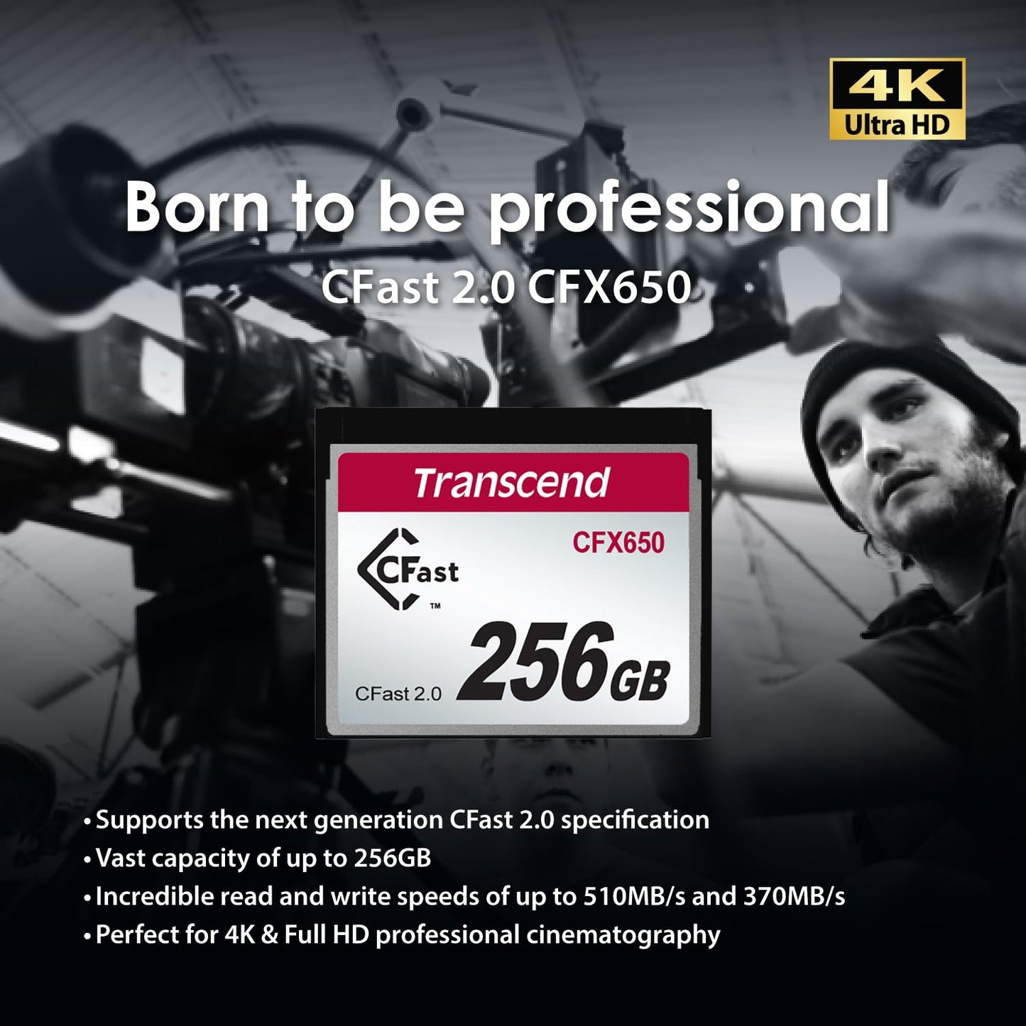 Transcend  CFast2.0, SATA3, SLC Mode (TS-CFX650)