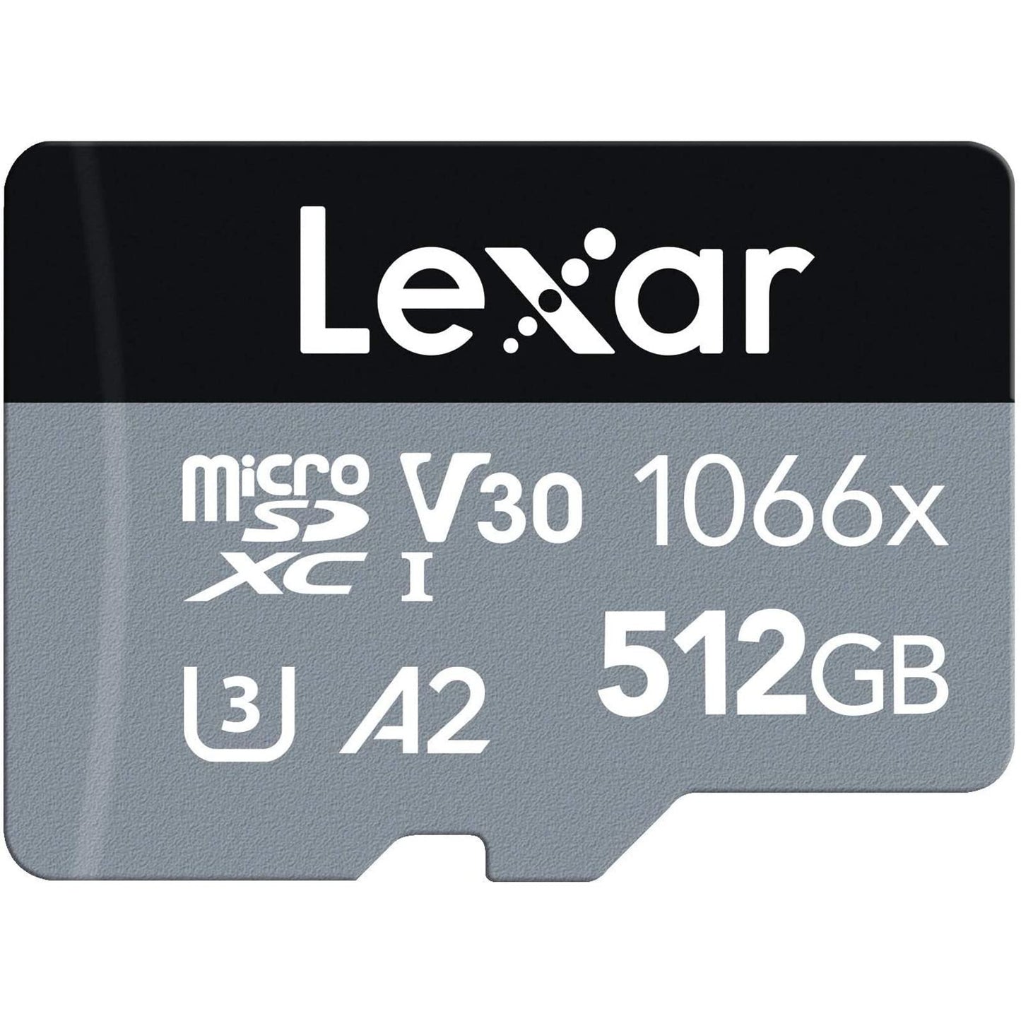 Lexar Professional 1066x microSDXC UHS-I Card w/SD Adapter Silver Series, Up to 160MB/s Read (LMS1066-BNANG)