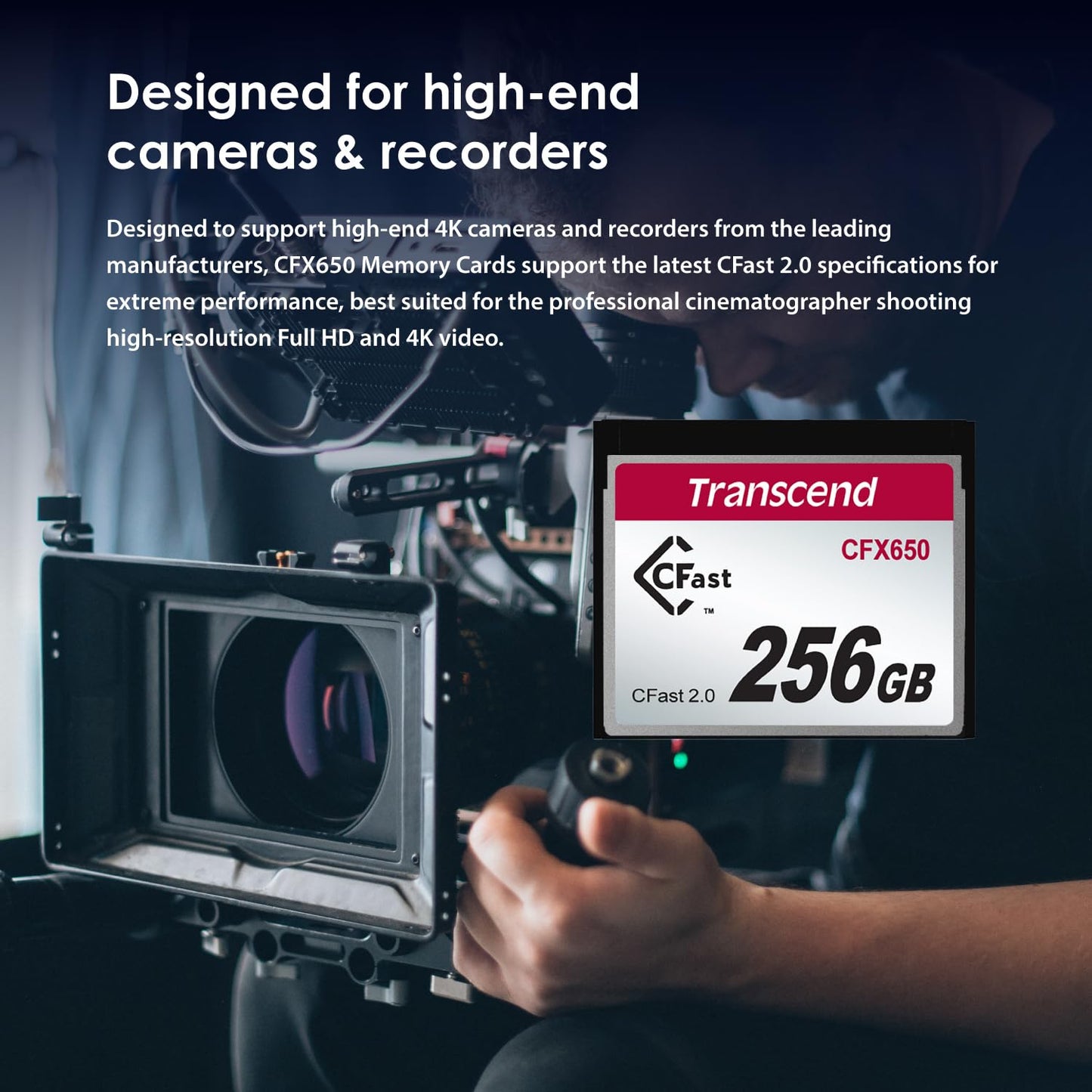 Transcend  CFast2.0, SATA3, SLC Mode (TS-CFX650)