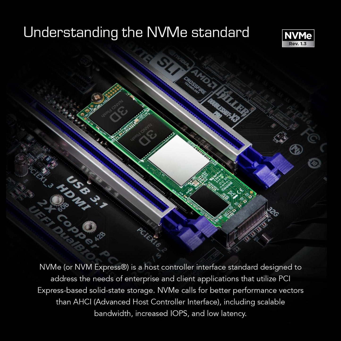 Transcend Nvme PCIe Gen3 X4 3, 500 MB/S 220S 80mm M.2 Solid State Drive (TS-MTE220S)