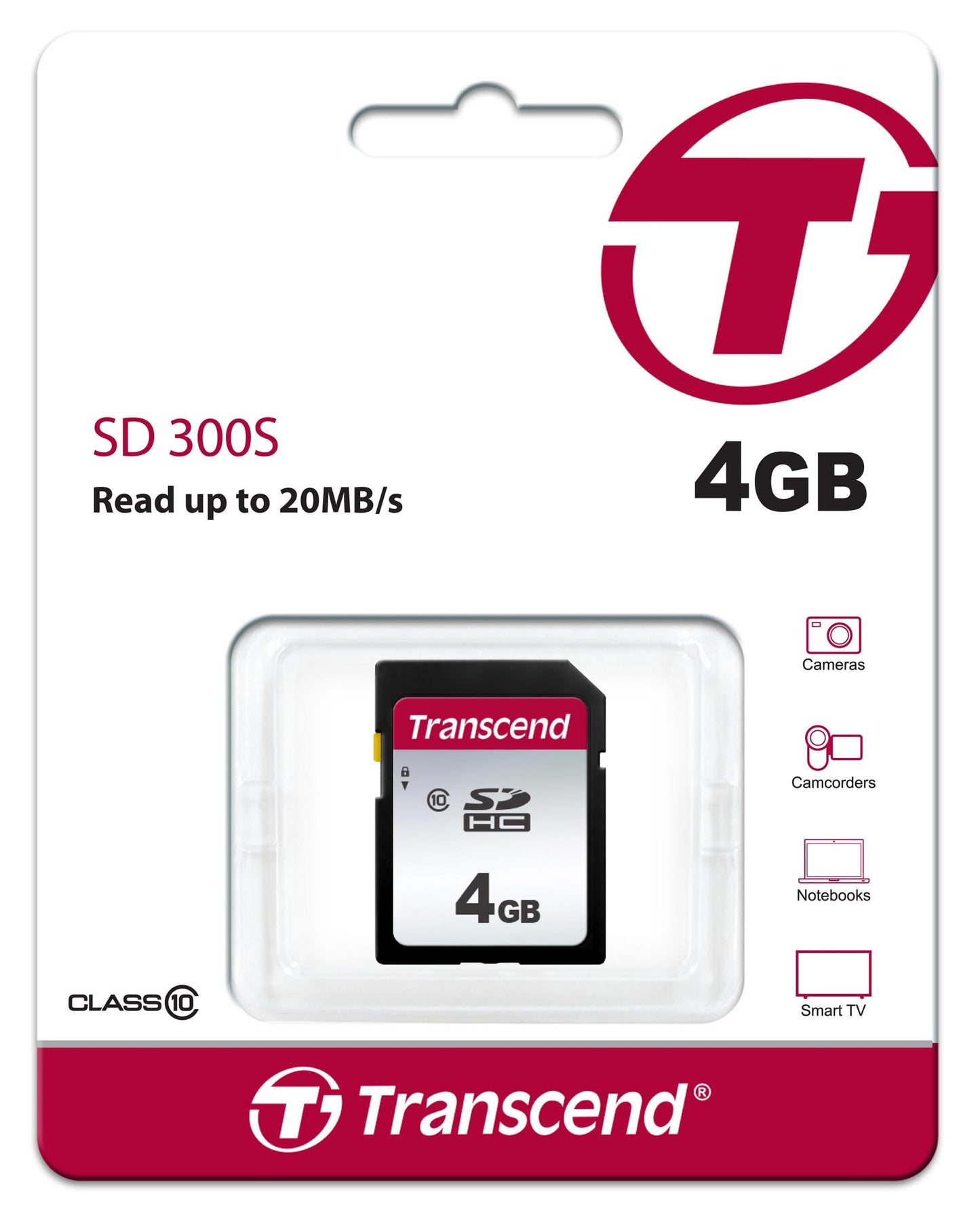 Transcend SDHC Memory Card (TS-SDC300S)