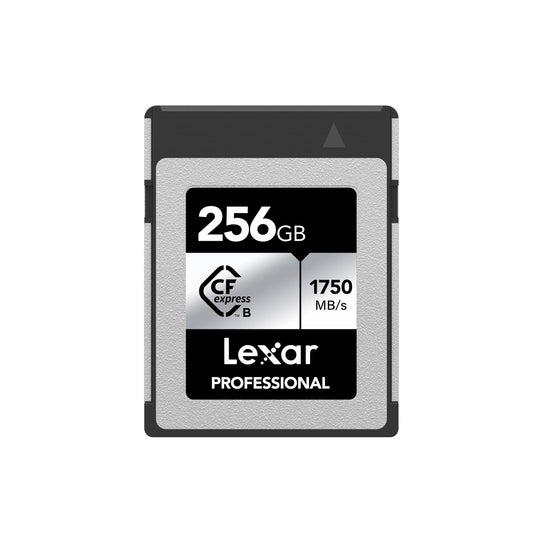 Lexar Professional CFexpress Type B Silver Series Memory Card, for Photographers, Videographers, Up to 1750/1300 MB/s, 8K Video (LCXEXSL-RNENG)
