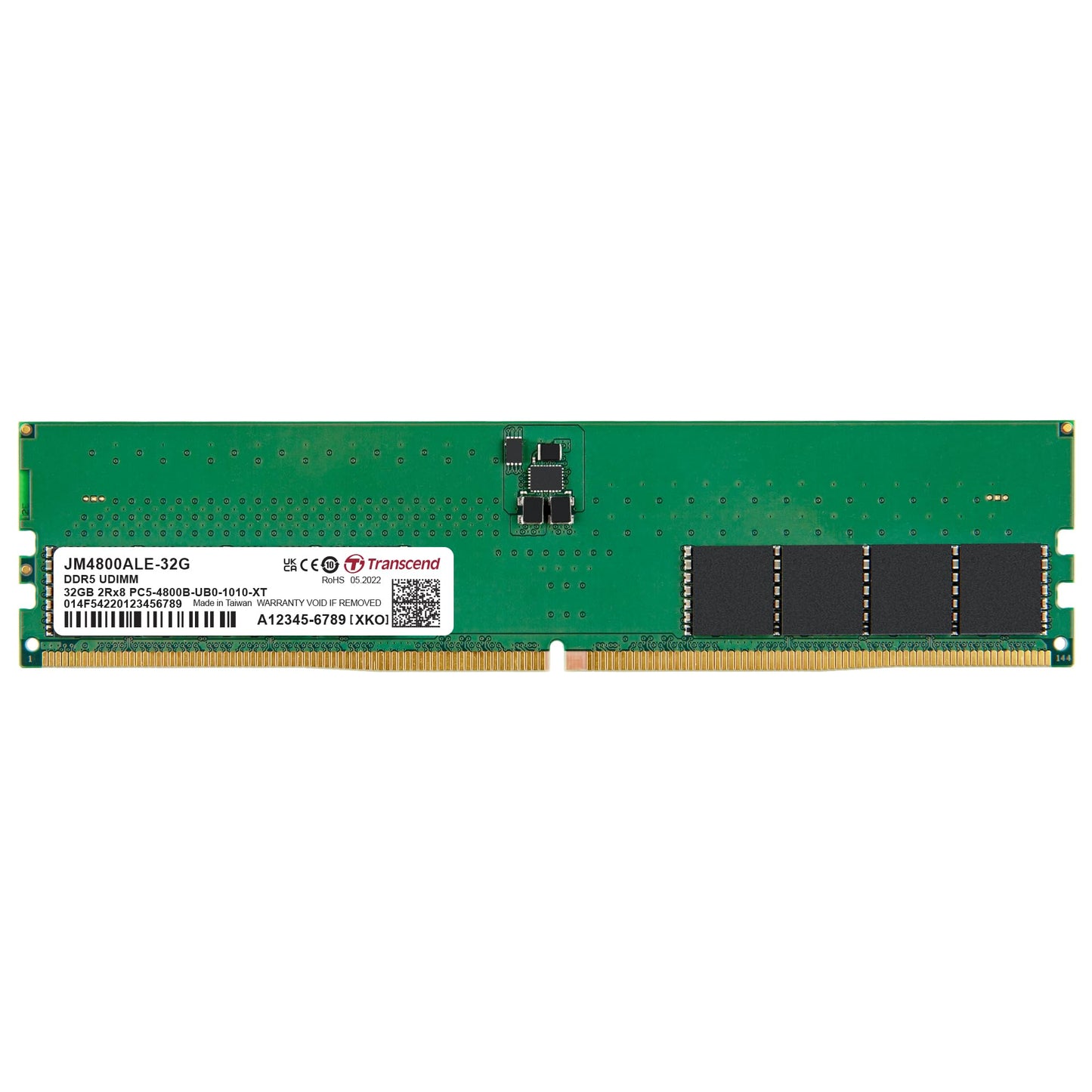 Transcend Long-DIMM Memory Module DDR5 4800MHz - (JM4800ALE)