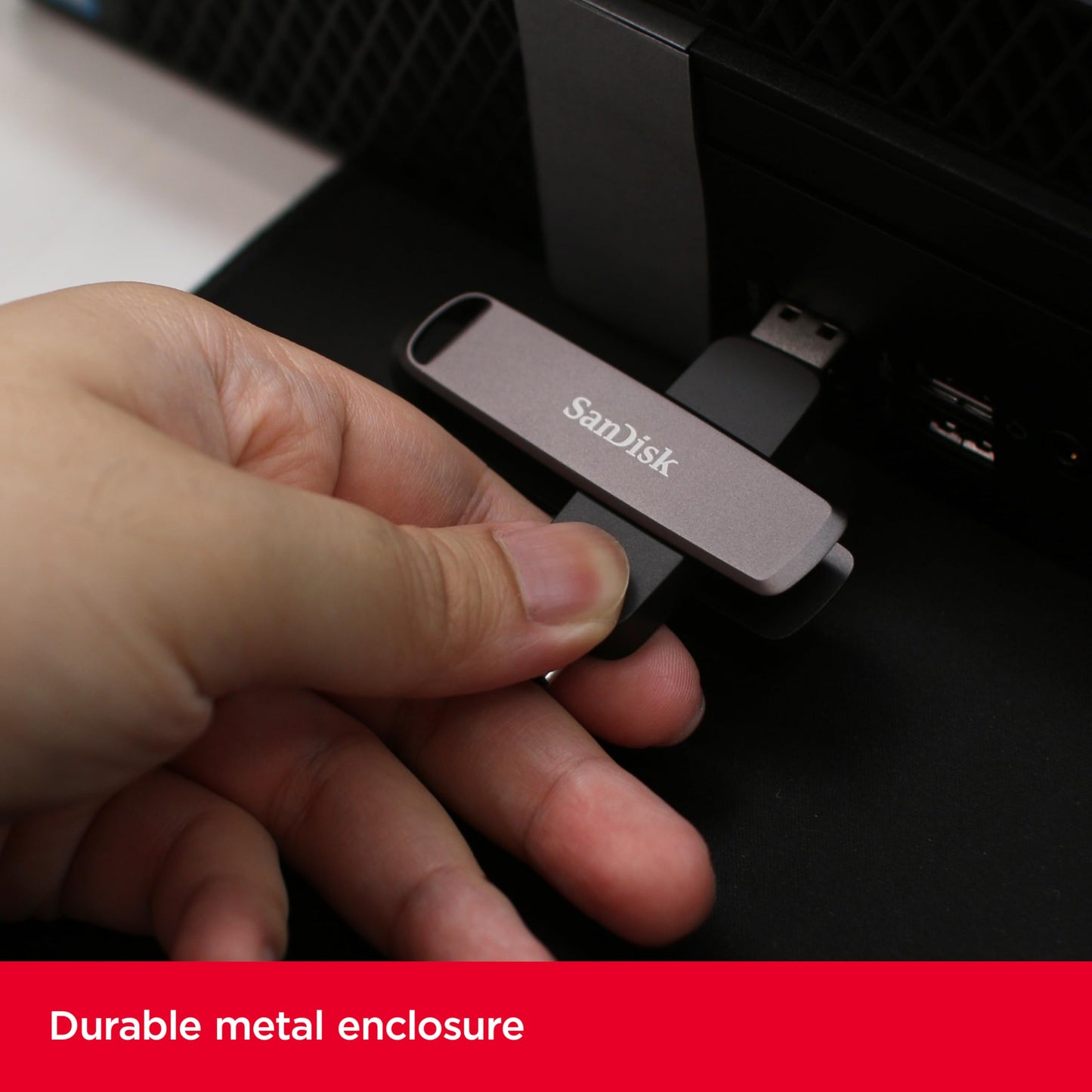 SanDisk Extreme PRO Dual Drive - Up to 1,000MB/s, USB Type-C, and USB Type-A, High-Performance Flash Drive (SDDDE1-G46)