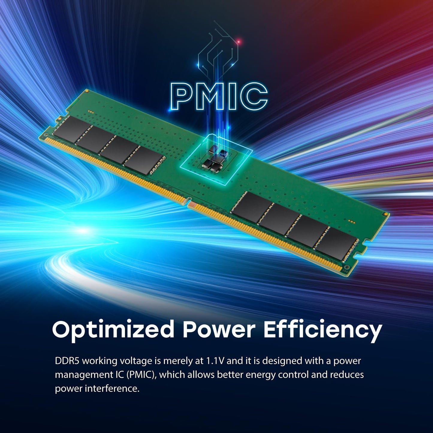 Transcend SO-DIMM Memory Module 8GB DDR5 4800MHz - JM4800ASG-8G