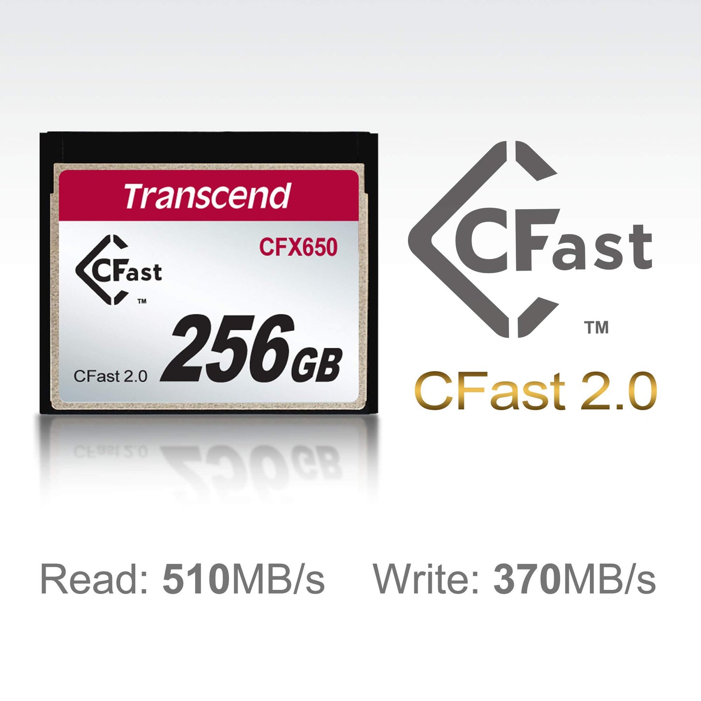 Transcend  CFast2.0, SATA3, SLC Mode (TS-CFX650)