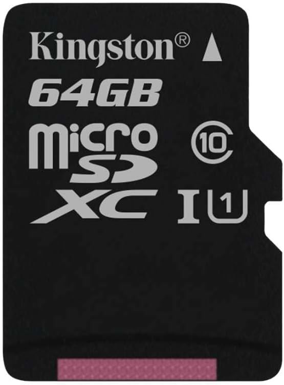 Kingston Digital Select microSDHC Class 10 UHS-I 80MB/s R 10MB/s W Flash Memory Card with Adapter (SDCS)