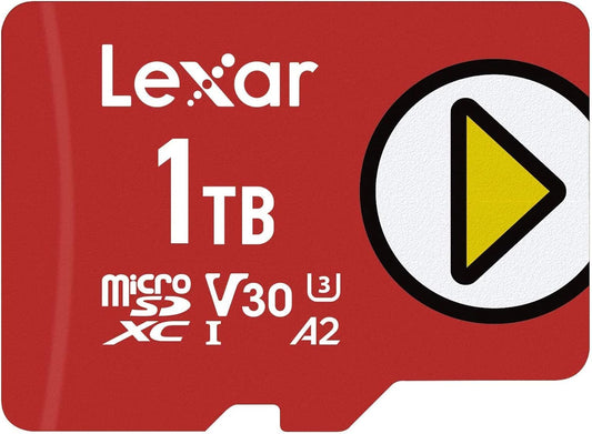 Lexar Play microSDXC UHS-I-Card, Up to 150MB/s Read (LMSPLAY)