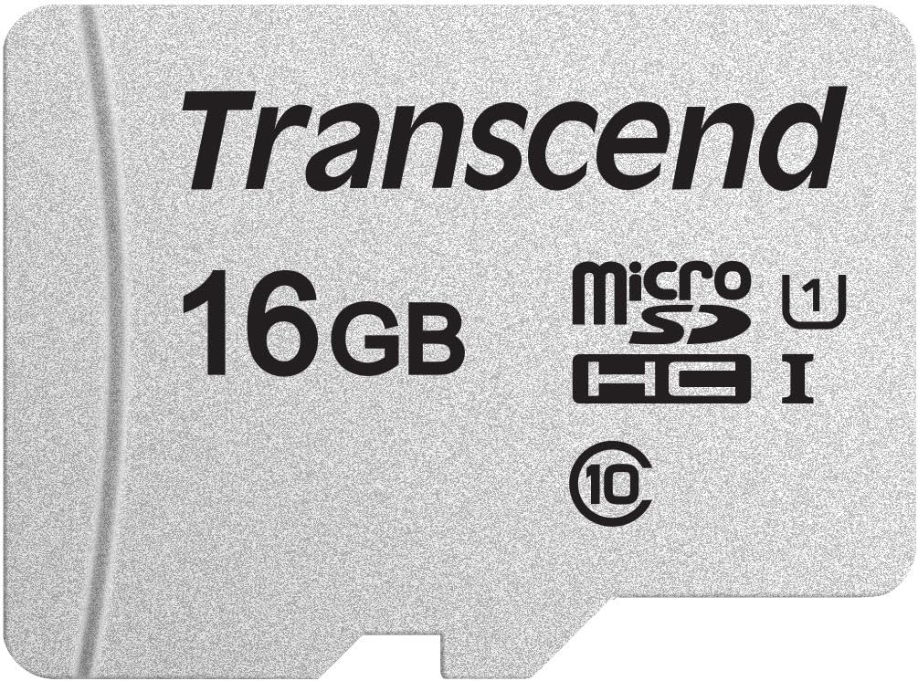 Transcend microSDHC Memory Card (TS-USD300S) - With ADAPTER
