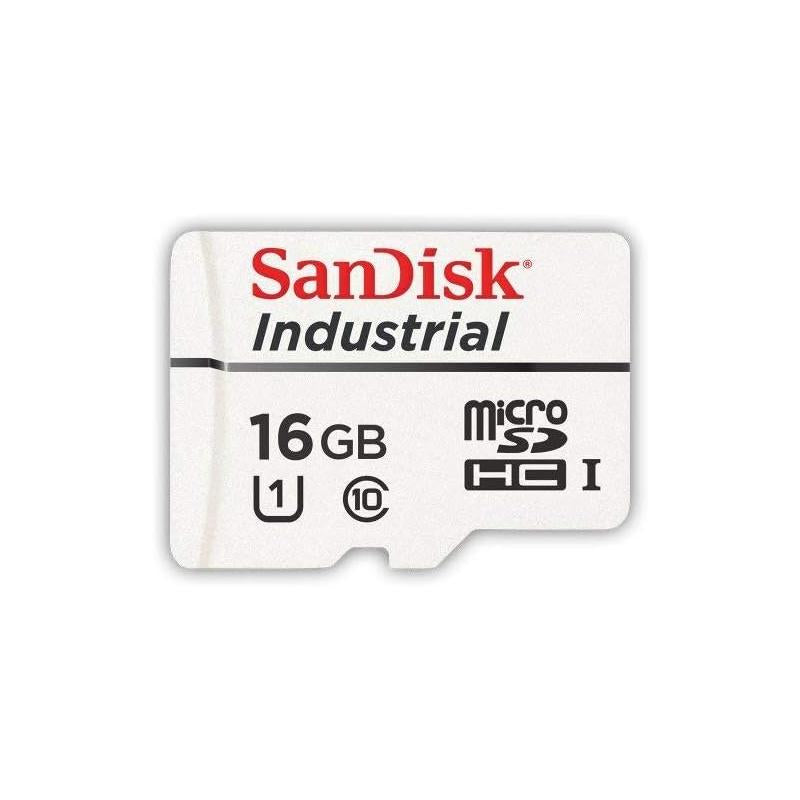 SanDisk Industrial MLC MicroSD SDHC UHS-I Class 10 SDSDQAF3-008G-I with SanDisk Adapter - SDSDQAF3-I