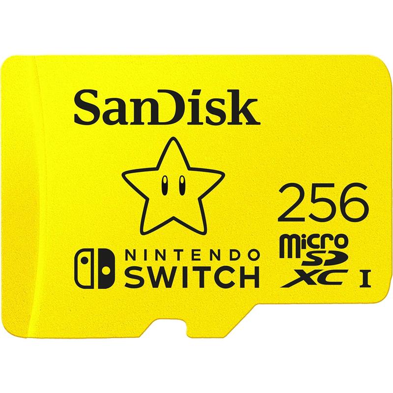 SanDisk microSDXC Card Licensed for Nintendo Switch Edition - SDSQXAO-GN6ZN