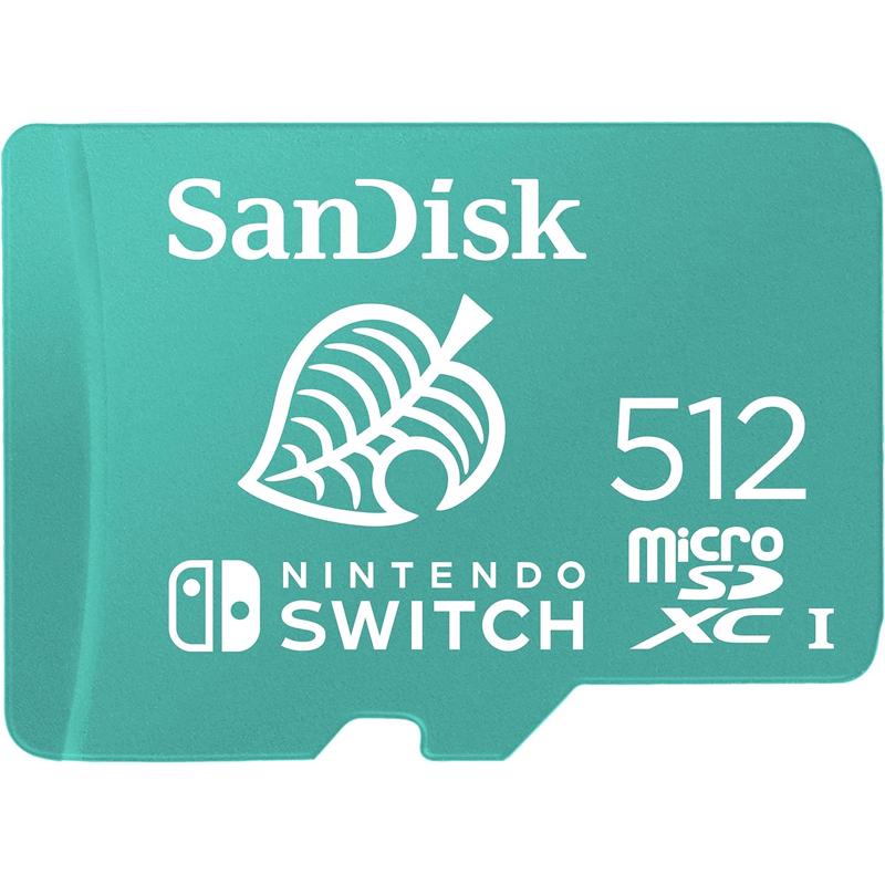 SanDisk microSDXC Card Licensed for Nintendo Switch Edition - SDSQXAO-GN6ZN