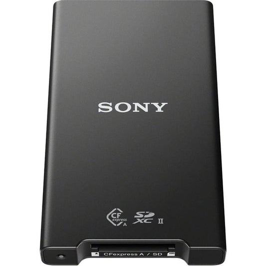 Sony CFexpress Type A/SD SuperSpeed 10Gbps Flash Memory Card USB Type-C Reader (Compatible with CFE Type A/SDHC & SDXC UHS-I & UHS-II) ??V MRW-G2,MRWG2.SYM