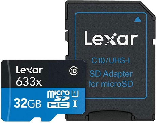 Lexar microshdc Card 32GB UHS-I High-Performance 633x U1 100MB/s