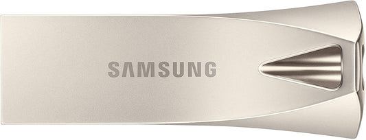 Samsung 64GB USB 3.1 Flash Drive BAR Plus Champagne Silver up to 200MB/s (MUF-64BE3)