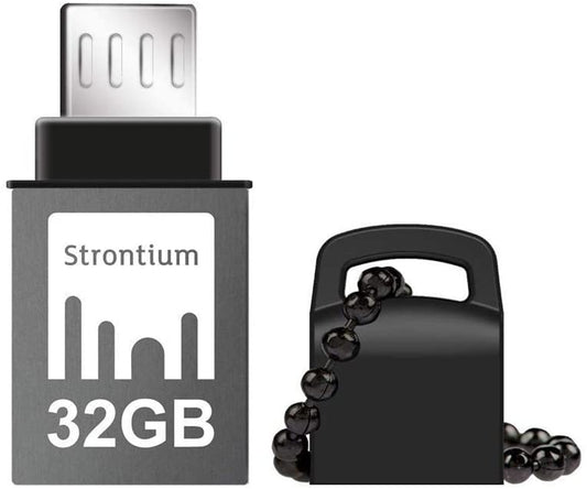 Strontium Nitro 32GB USB 3.0 Micro USB OTG Flash Drive for Android Mobile Devices - SR32GBBOTG2Z